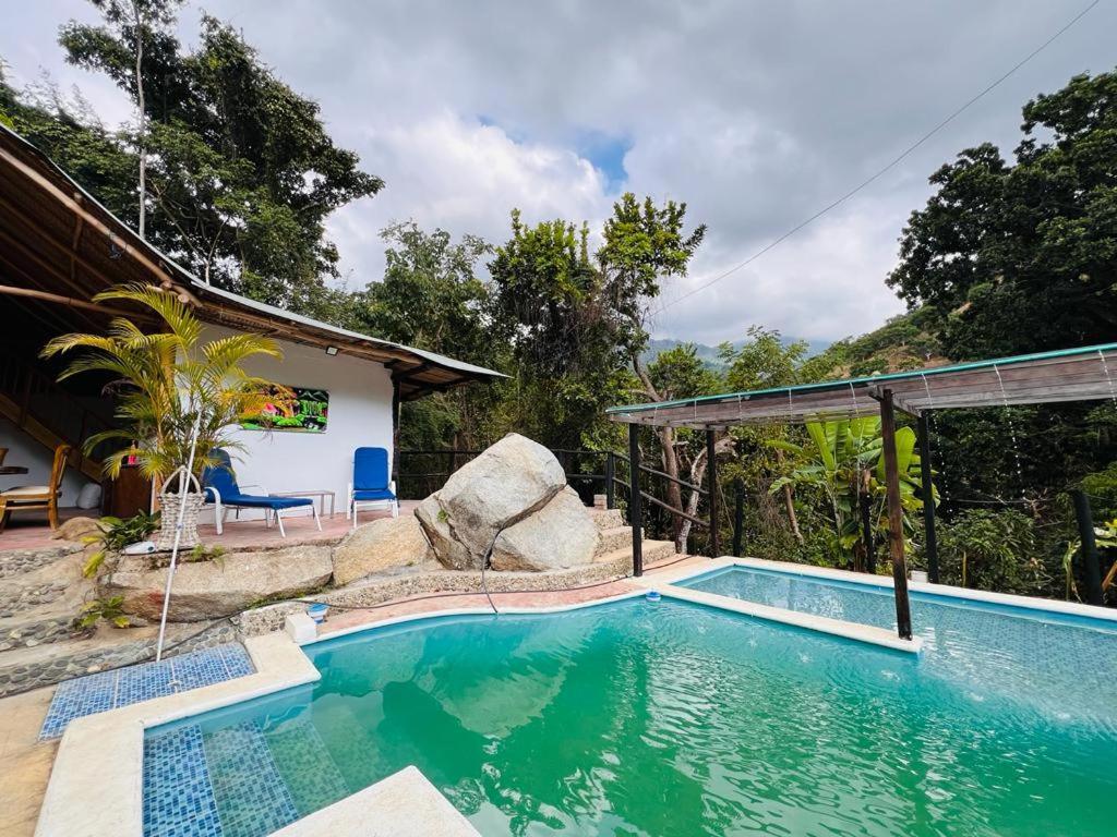 Minca Cabana La Roca Santa Marta  Exteriér fotografie